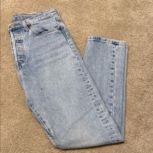 Levi's 501 Light Blue Women's Jeans